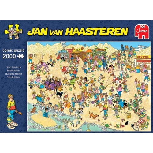 Jumbo Spiele - Jan van Haasteren - Sandskulpturen, 2000 Teile