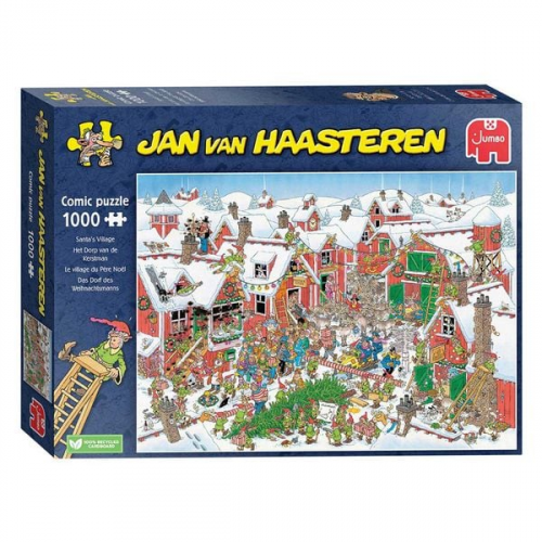 Jumbo Spiele - Jan van Haasteren - Santa's Village, 1000 Teile