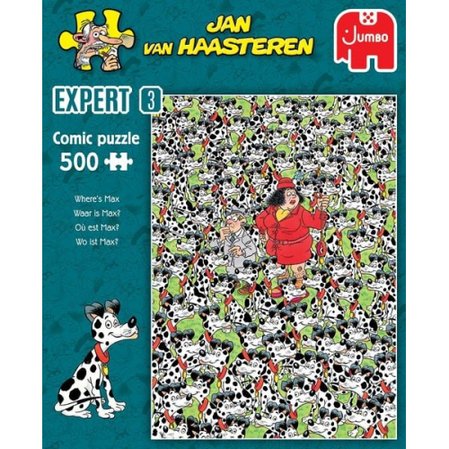 Jumbo Spiele - Jan van Haasteren Expert - Wo ist Max?, 500 Teile