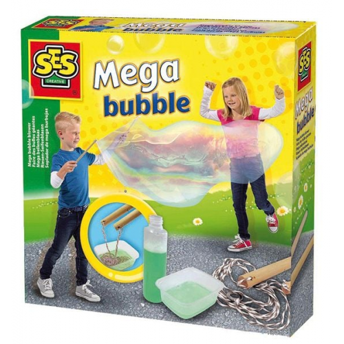 SES Creative - Outdoor - Mega Bubbles - Riesenseifenblasen Set