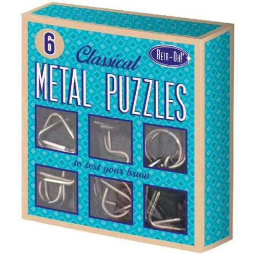 Retr-Oh: 6 Metal Puzzles