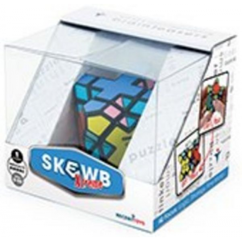 Mefferts Best 501246 - Mefferts Skewb Extreme, 3D Puzzle, Würfel Logiktrainer, Denkspiel