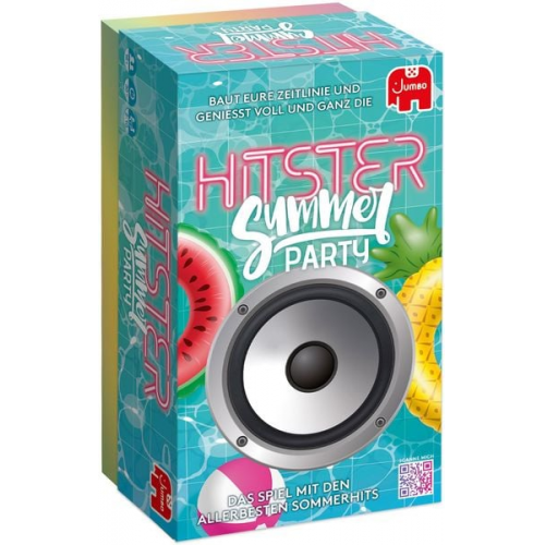 Jumbo 1110100357 - Hitster Summer Party, Musik-Quizspiel, Partyspiel