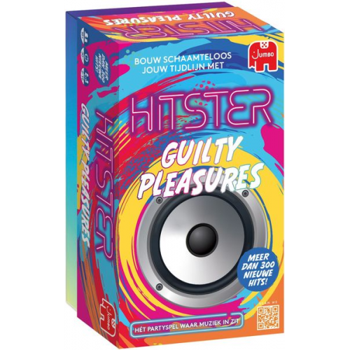 Jumbo 1110100378 - Hitster Guilty Pleasures, Musik-Quizspiel, Partyspiel