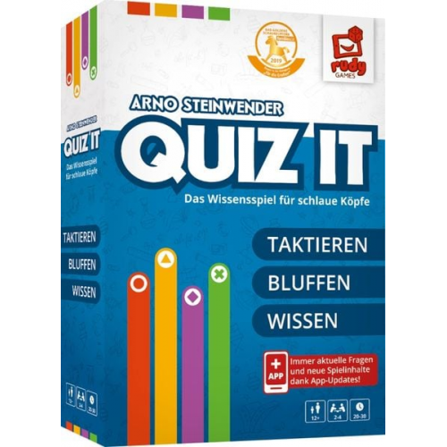 QUIZ IT 2019 - Das Wissensspiel für schlaue Köpfe (Spiel)