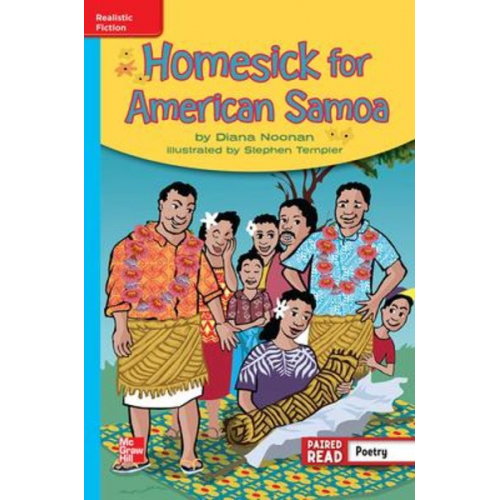 Reading Wonders Leveled Reader Homesick for American Samoa: On-Level Unit 6 Week 5 Grade 4