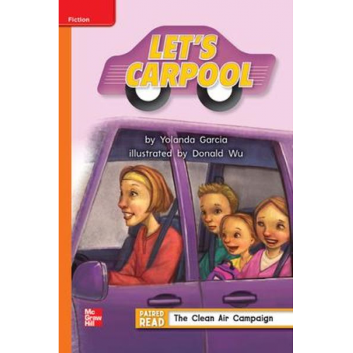 Reading Wonders Leveled Reader Let's Carpool: Approaching Unit 5 Week 4 Grade 2