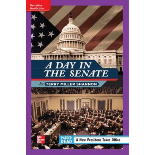 Reading Wonders Leveled Reader a Day in the Senate: Ell Unit 4 Week 1 Grade 4