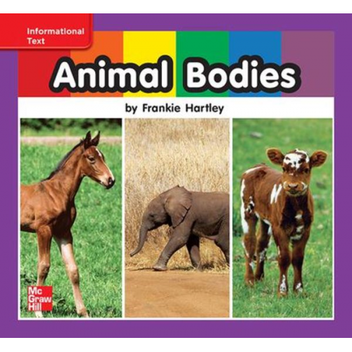 Reading Wonders Leveled Reader Animal Bodies: Ell Unit 7 Week 1 Grade K