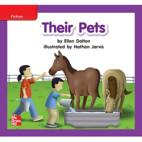 Reading Wonders Leveled Reader Their Pets: Ell Unit 7 Week 2 Grade K