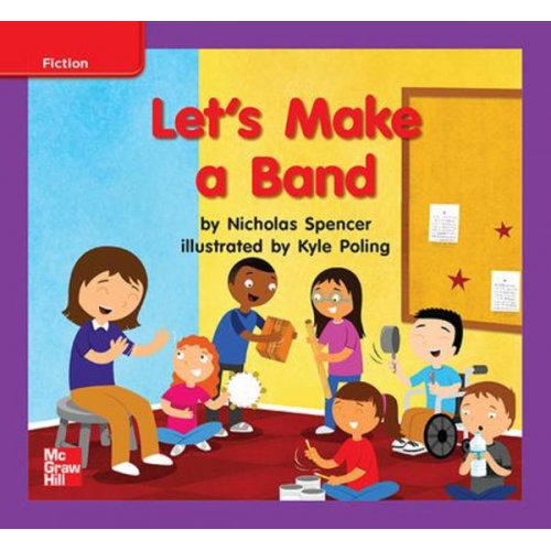 Reading Wonders Leveled Reader Let's Make a Band: Ell Unit 10 Week 2 Grade K