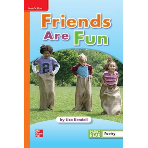 Reading Wonders Leveled Reader Friends Are Fun: Approaching Unit 1 Week 4 Grade 1