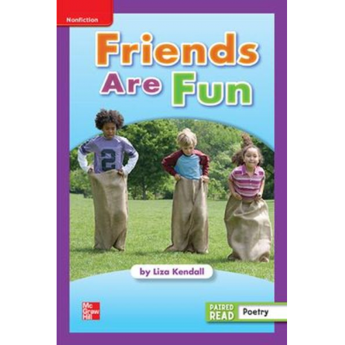 Reading Wonders Leveled Reader Friends Are Fun: Ell Unit 1 Week 4 Grade 1