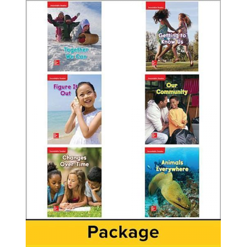 Wonders Decodable Reader Package (6 Each of 6), Grade 1