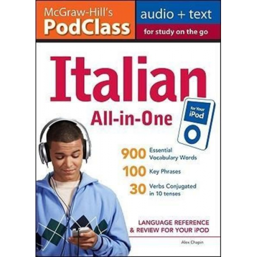 Alex Chapin - McGraw-Hill's PodClass Italian All-In-One Study Guide