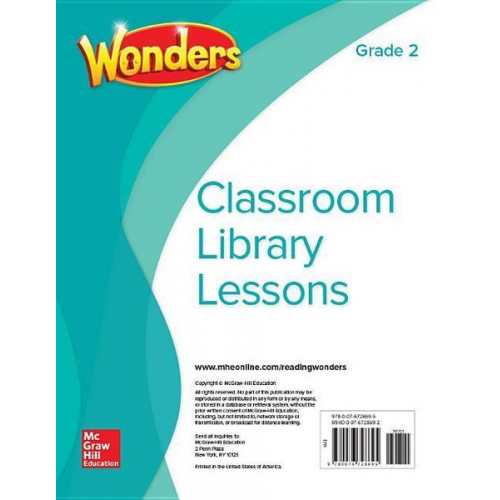 Wonders Classroom Library Lessons, Grade 2