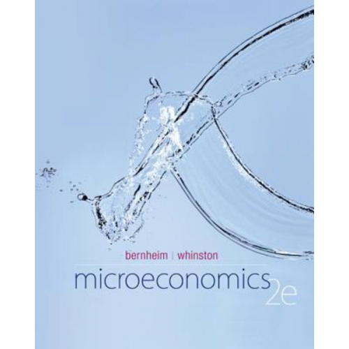 B. Douglas Bernheim Michael D. Whinston - Microeconomics with Connect Access Card