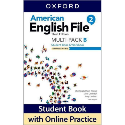 Christina Latham-Koenig Clive Oxenden Jerry Lambert Paul Seligson - American English File: Level 2: Student Book/Workbook Multi-Pack B with Online Practice