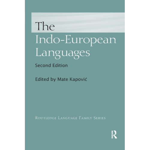 Mate Kapovic - The Indo-European Languages