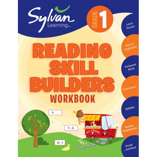 Sylvan Learning - 1st Grade Reading Skill Builders Workbook