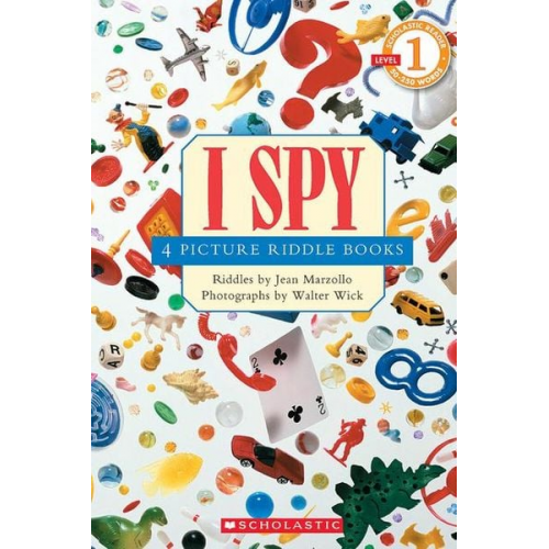 I Spy: 4 Picture Riddle Books (Scholastic Reader, Level 1)