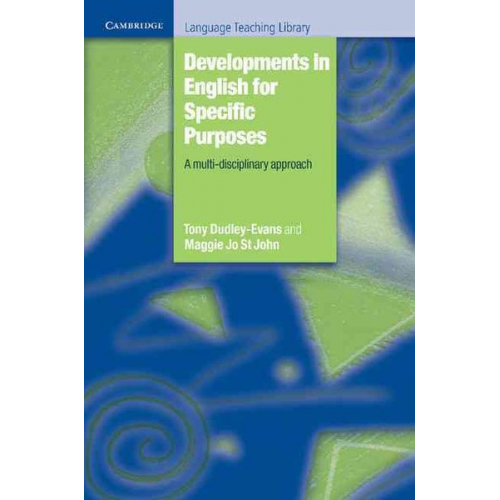 Tony Dudley-Evans Maggie Jo St John - Developments in English for Specific Purposes