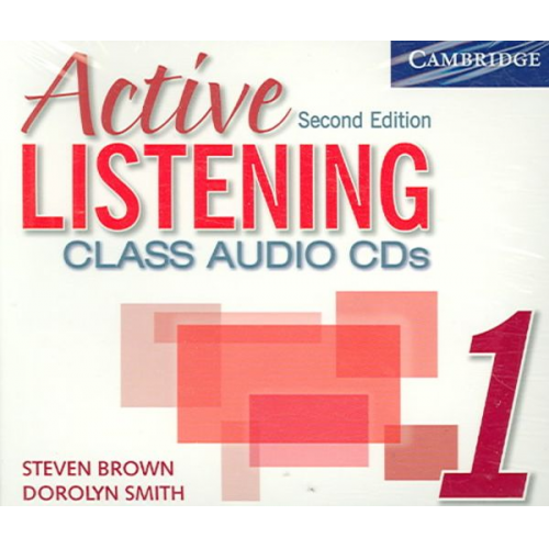 Steve Brown Dorolyn Smith - Active Listening 1: Class Audio CDs