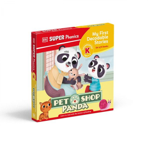 DK Phonic Books - DK Super Phonics My First Decodable Stories Pet Shop Panda