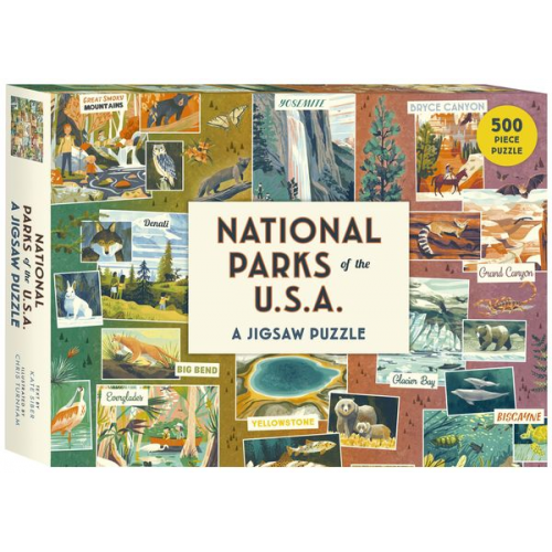 National Parks of the USA a Jigsaw Puzzle