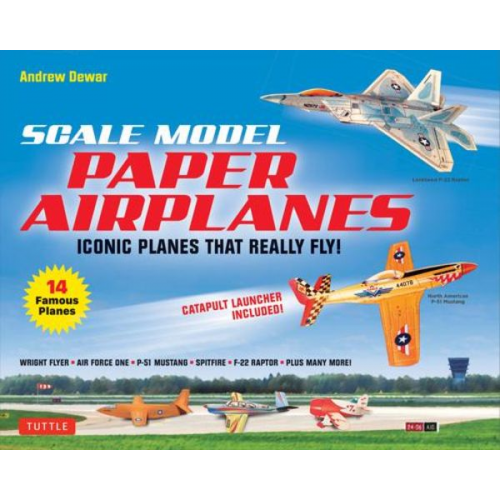 Scale Model Paper Airplanes Kit