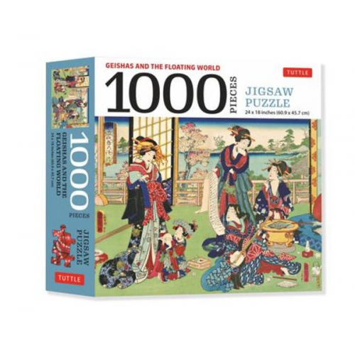 Geishas and the Floating World - 1000 Piece Jigsaw Puzzle