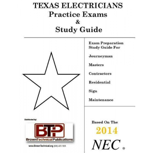 Brown Technical Publications Ray Holder - Texas Electricians Practice Exam & Study Guide