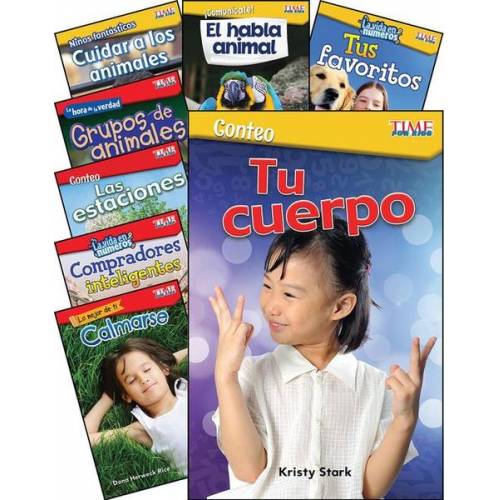 Multiple Authors - Time for Kids Math/Science Spanish Grades K-1: 8-Book Set