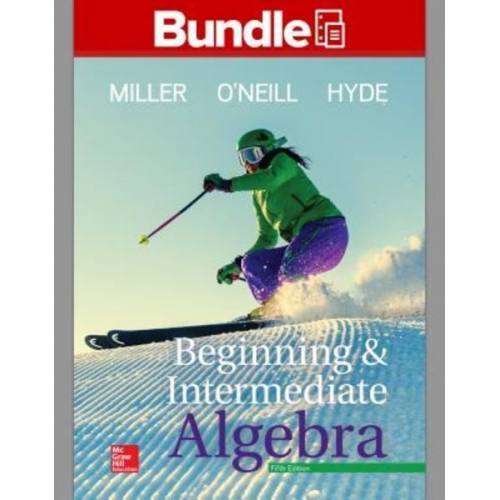 Julie Miller Molly O'Neill Nancy Hyde - Package: Integrated Video and Study Workbook for Beginning and Intermediate Algebra with Connect Math Hosted by Aleks Access Card