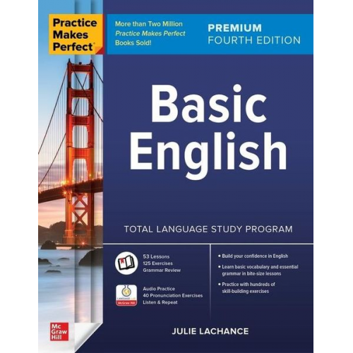Julie Lachance - Practice Makes Perfect: Basic English, Premium Fourth Edition