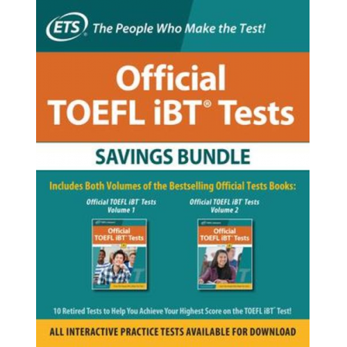 Official Toefl IBT Tests Savings Bundle