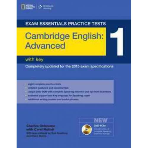 Charles Osbourne Carol Nuttall - Exam Essentials Practice Tests: Cambridge English Advanced 1 with Key and DVD-ROM