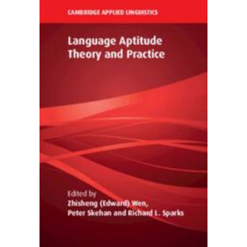 Zhisheng (Edward) (Hong Kong Shue Yan Univers Wen - Language Aptitude Theory and Practice