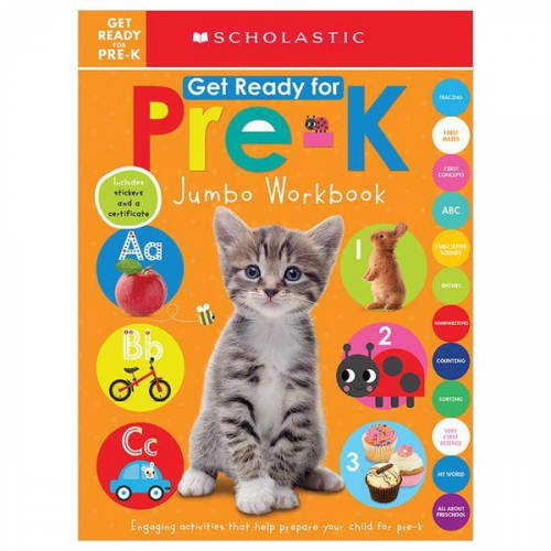 Scholastic - Get Ready for Pre-K Jumbo Workbook: Scholastic Early Learners (Jumbo Workbook)