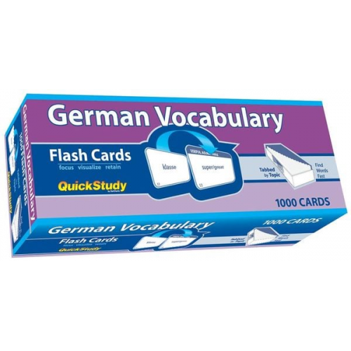 Liliane Arnet - German Vocabulary Flash Cards - 1000 Cards