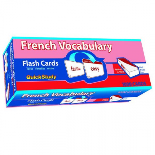 Liliane Arnet - French Vocabulary Flash Cards (1000 Cards)