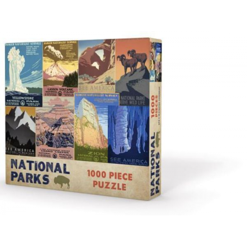 National Parks Puzzle 1000 Piece