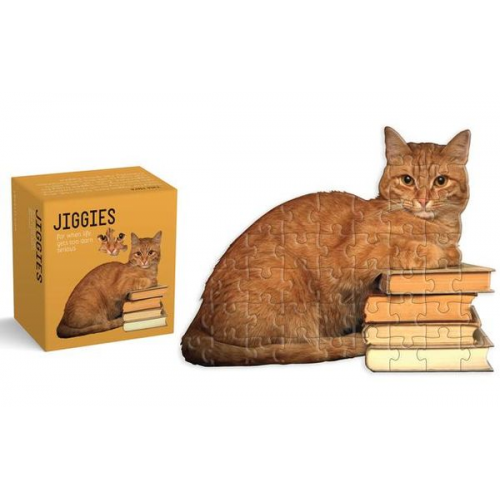 Cat Reader Jiggie Puzzle 81 Piece