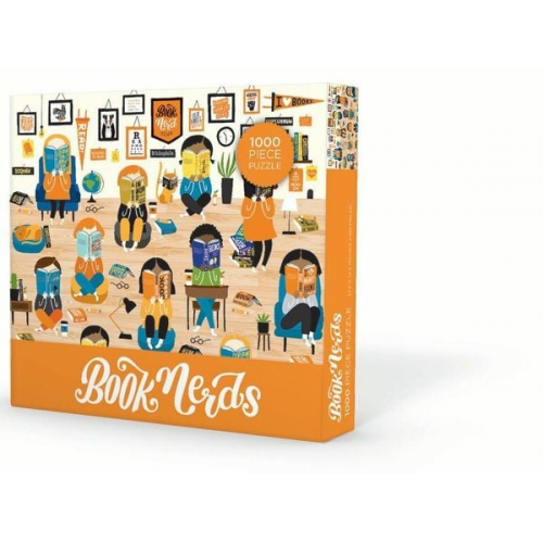 Book Nerds Puzzle 1000 Piece