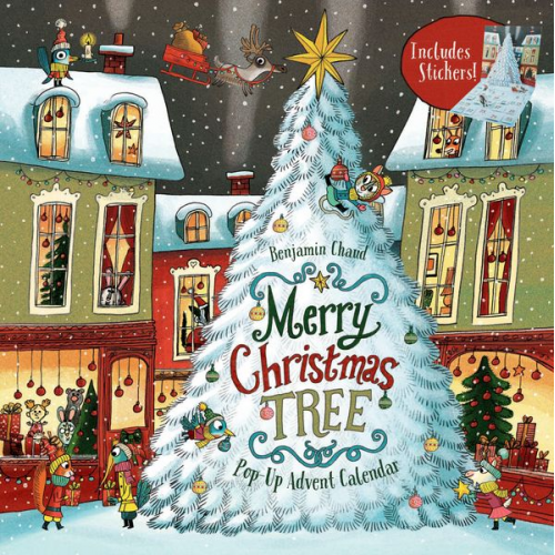 Benjamin Chaud - Merry Christmas Tree Pop-Up Advent Calendar