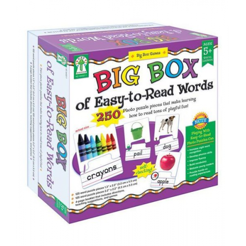 Big Box of Easy-To-Read Words