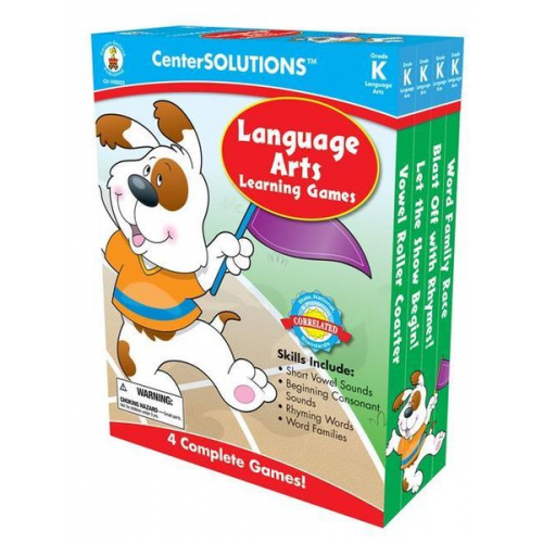 Language Arts Learning Games, Grade K