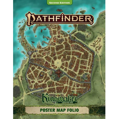 Pathfinder Kingmaker Poster Map Folio