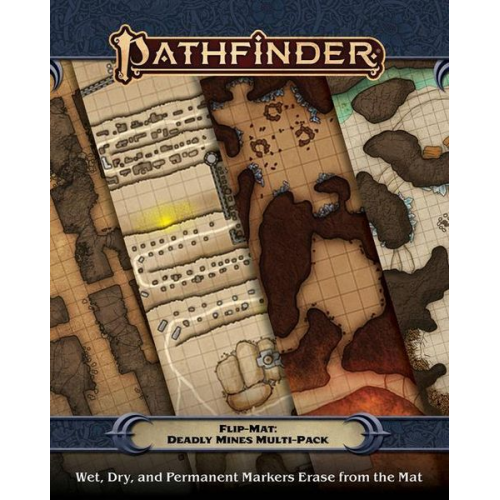 Pathfinder Flip-Mat: Deadly Mines Multi-Pack