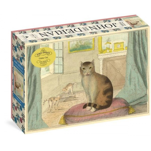 John Derian Paper Goods: Calm Cat 750-Piece Puzzle